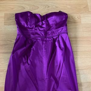 Sweet heart satin dress